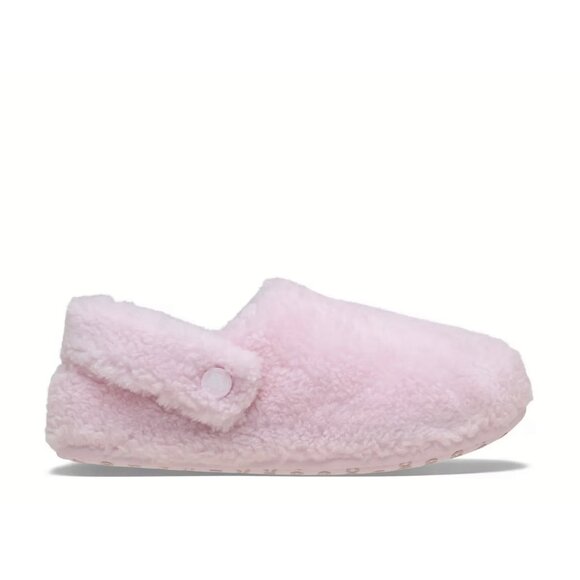 NEW CROCS Sizes 7-10 Women's Classic Cozzzy Slipper - Pink Milk - Picture 3 of 7